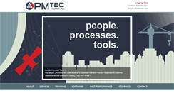 Desktop Screenshot of pmtec.com